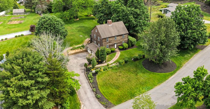 19 Old Bridge Road, Hanover MA — Classic Saltbox Colonial with North River Access | Charles King Group